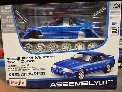 Maisto Assembly Line 1993 Ford Mustang SVT Cobra • $47.99