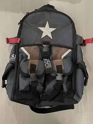 Steve Rogers Captain America Bioworld Backpack Marvel • $36