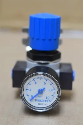 Festo Pressure Regulator W/ Gauge P/N LR-D-MICRO 526269 • $25