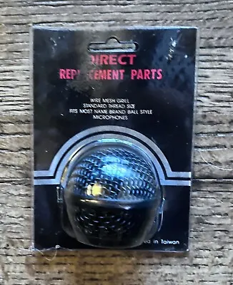 Direct Replacement Parts Wire Mesh Ball Style Mic Grille Black • $7.99