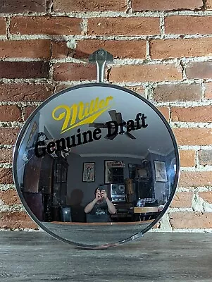 Mgd Miller Genuine Draft Beer Mirror Sign Pub Tavern Convex  Mirror Image  • $129.99