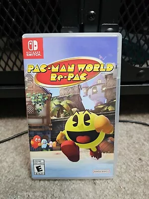 PAC-MAN World Re-PAC - Nintendo Switch Complete Cib Used • $28