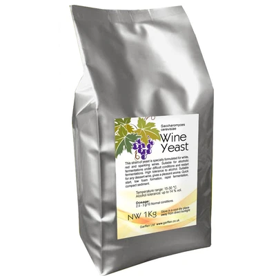 £19.85 • Buy Wine Yeast 1kg Saccharomyces Cerevisiae Universal Red White Rose Champagne 