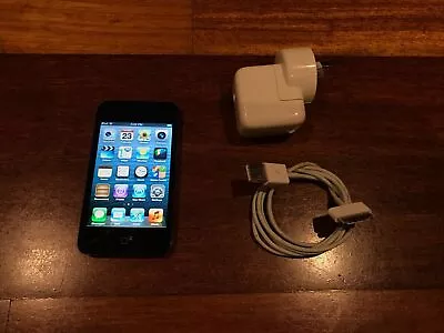 Apple IPod Touch 4th Gen 32GB Black Model No. A1367 • $55