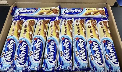 10 X Milky Way Crispy Rolls 22.5g £12.50 First Class Fast Delivery. • £12.50