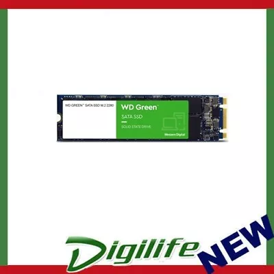 Western Digital WD Green 120GB M.2 2280 SSD Transfer Speeds Up To 545MB/s - 3Y • $49