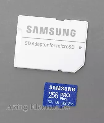 Samsung PRO Plus 256GB MicroSDXC U3 UHS-I Memory Card MB-MD256KA/AM • $13.99