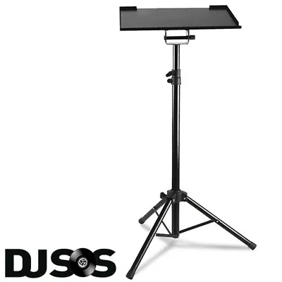 Portable Projector Laptop Stand Table Tripod Height Adjustable Stand 900-1300cm • £26.43