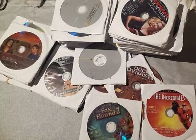 Used DVDs No Case  • $2