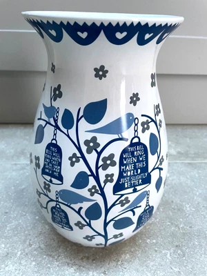 £50 • Buy Rob Ryan Large VASE. When This Bell Rings Wild And Wolf. 26cm Tall. New Other.