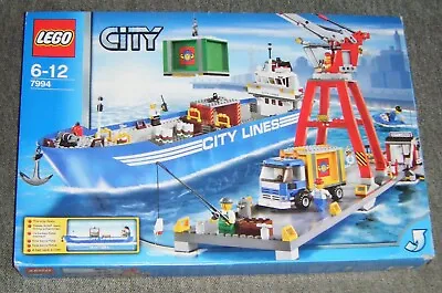 £197.99 • Buy Lego 7994 City Harbor Set, Complete In Box With Instructions And All Pieces