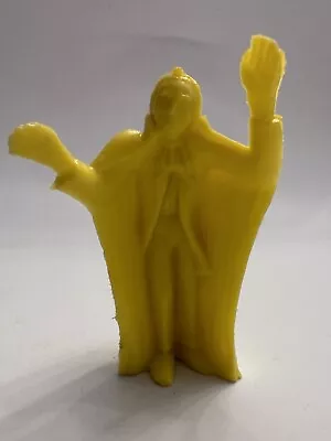 Vintage 1960s PALMER PLASTICS Dracula Monster Figure Bela Lugosi  Yellow 2.75  • $39.99