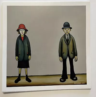  A Couple  Giclée Print In The Style Of LS Lowry. AI Generated Image. Ltd Ed • $8.70