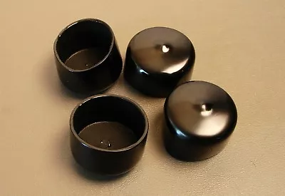 4 Pack Vinyl Caps-Fits 1-1/4  To 1-5/16 - 3/4  Tall           VC-1.25-75-B • $6.25