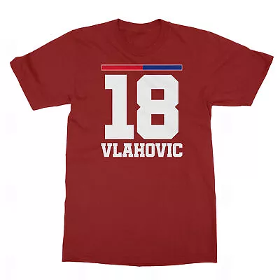 Dusan Vlahovic 18 Serbia World Soccer Football Fans Unisex T-Shirt • $19.99