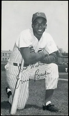 Ernie Banks 1959 Chicago Cubs J.D. McCarthy Postcard • $29