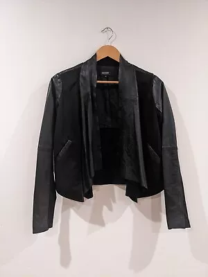 OXFORD Womens Leather Waterfall Jacket • $38