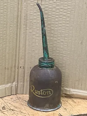 £13.50 • Buy Vintage Oil Can Ruston Hornsby Stationary Engine Logo