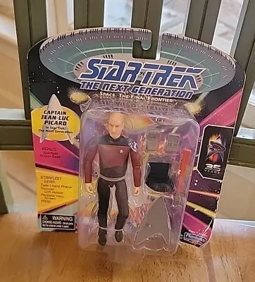 Playmates Star Trek The Next Generation Captain Jean-Luc Picard 5  Action Figure • $15.99