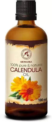 Calendula Oil 100% Pure & Natural Calendula Oil For Skin Hair & Face 100ml • £22.49