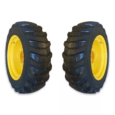 Pair Of 2 NEW 27X8.50-15 6 Lug Tires & Rims For New Holland & John Deere Tractor • $650