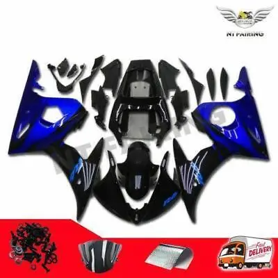 $409.99 • Buy FU Injection Mold Fairing Fit For Yamaha YZF 03-05 R6&06-09 R6S Blue Black R044