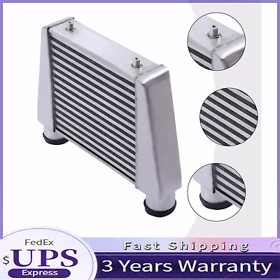 Universal Intercooler Turbo Front Mount 2.5  Inlet/Outlet Same One Side Aluminum • $94