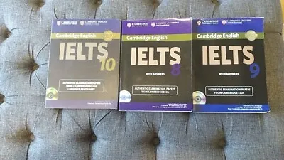 Cambridge English IELTS 1with Answer +CD 10 (Brand New) 9 8 (Pre-Owned) • £6