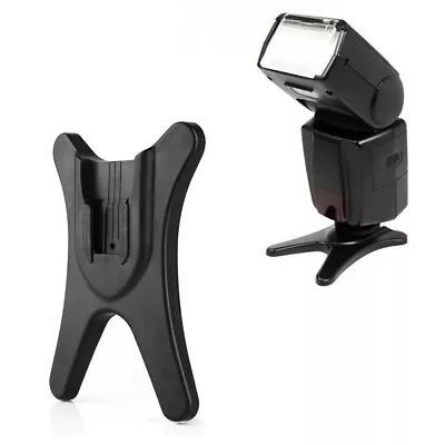 1pc Hot Shoe Flash Light Stand Flashgun Base Holder For Nikon Speedlite Canon • £3.20