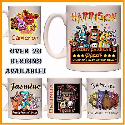 $18.50 • Buy Personalised Five Nights At Freddy's Mug - Any Name - Many Designs - 5NAF Gift