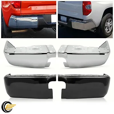 For Toyota Tundra 2014-2021 Rear Step Bumper End Caps Extension LH /RH/Pair • $125