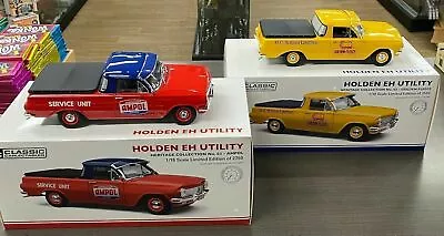 Holden Eh Ute Ampol & Golden Fleece Heritage Collection 1:18 Scale Model Cars • $568