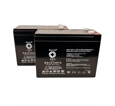 12V 10Ah Replacement Battery For HCF Pacelite HCF 737 Electric Scooter     Qty2 • $59.94