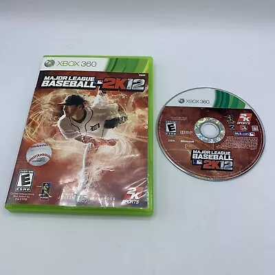 Major League Baseball 2K12 (Microsoft Xbox 360 2012) No Manual • $11.95