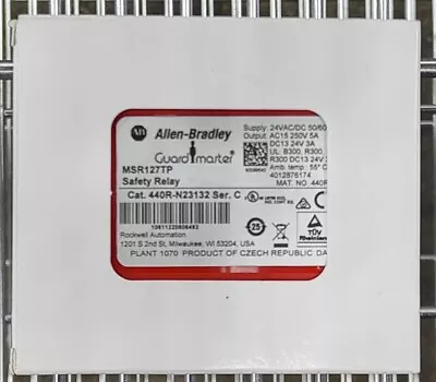 New Allen Bradley 440R-N23132 Safety Relay GuardMaster MSR127TP  - Free Shipping • $175