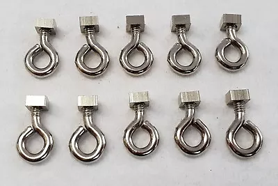 £6.39 • Buy 10 X Silent Gliss Curtain Track End Stops Code 3016 Rails Metal Bolt 1025 1021
