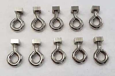 10 X Silent Gliss Curtain Track End Stops Code 3016 Rails Metal Bolt 1025 1021 • £6.64