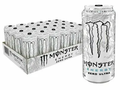 Monster Energy Zero Ultra (16 Fl. Oz. 24 Pk.) • $49.99