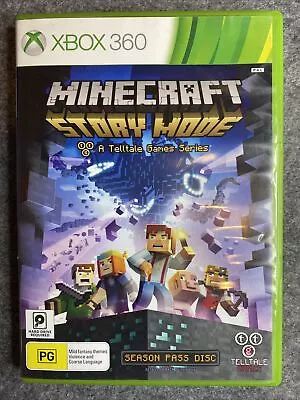 Minecraft Story Mode: A Telltale Game Series No Manual (Xbox 360)  • $28.99
