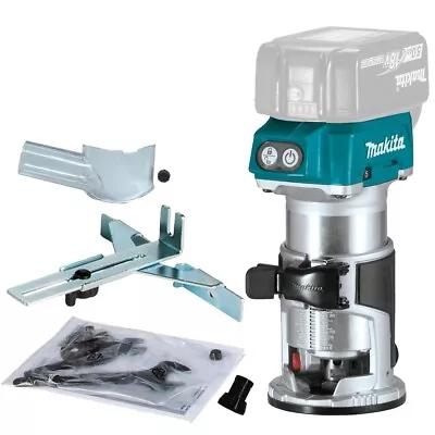 Makita DRT50Z 18V LXT Cordless Brushless Laminate Router Trimmer DRT50 • £159.99