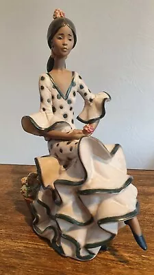 Lladro Porcelain Art Lladro 1986 Spanish Flamenco Dancer. Vintage. • $372.94