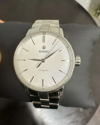 Rado Coupole Classic Automatic Silver Dial Ladies Watch R22862013 Swiss Made • £299