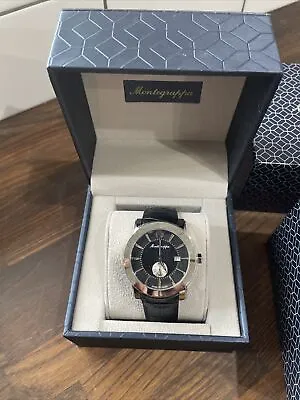 Men's Montegrappa Nerouno Quartz Watch . Swiss Made . • $314.47