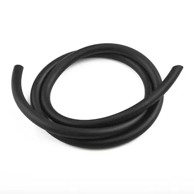 6mm 1/4inch ID Full Silicone Fuel/Air Vacuum Hose/Line/Pipe/Tube 1 Meter/ Black • $10.66