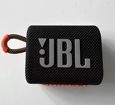 JBL GO3 Mini Bluetooth Speaker - Black/Orange • $49.99