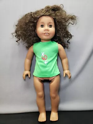 American Girl Truly Me JLY 18  Doll Brown Curly Hair - Excellent Condition • $54.99