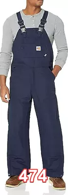 Carhartt Mens Flame Resistant Duck Bib Overalls And Coveralls Workwear 36WX32L • $195.99