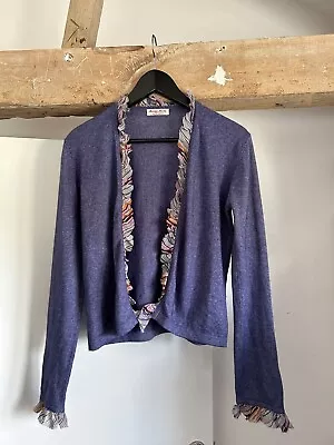 Marilyn Moore Limited Series Cashmere & Silk Cardigan Jumper- Size Medium • £24