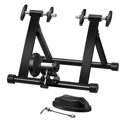 Folding Magnetic Bike Trainer Stand Bicycle Riding Exercise W/Magnetic Flywheel • $64.99