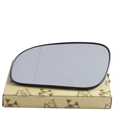 Mirror Glass W/Backing Plate For Volvo S60 S80 V70 Driver Left Side Heated • $32.80